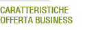 Caratteristiche offerta business